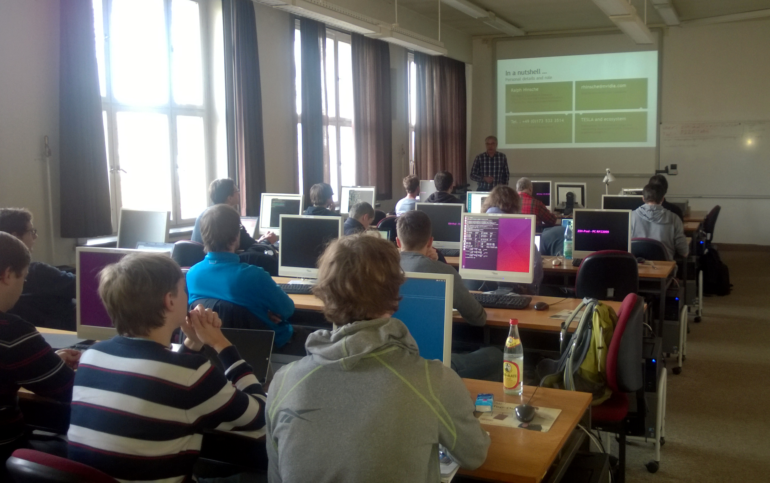 OpenACC workshop at TU Dresden