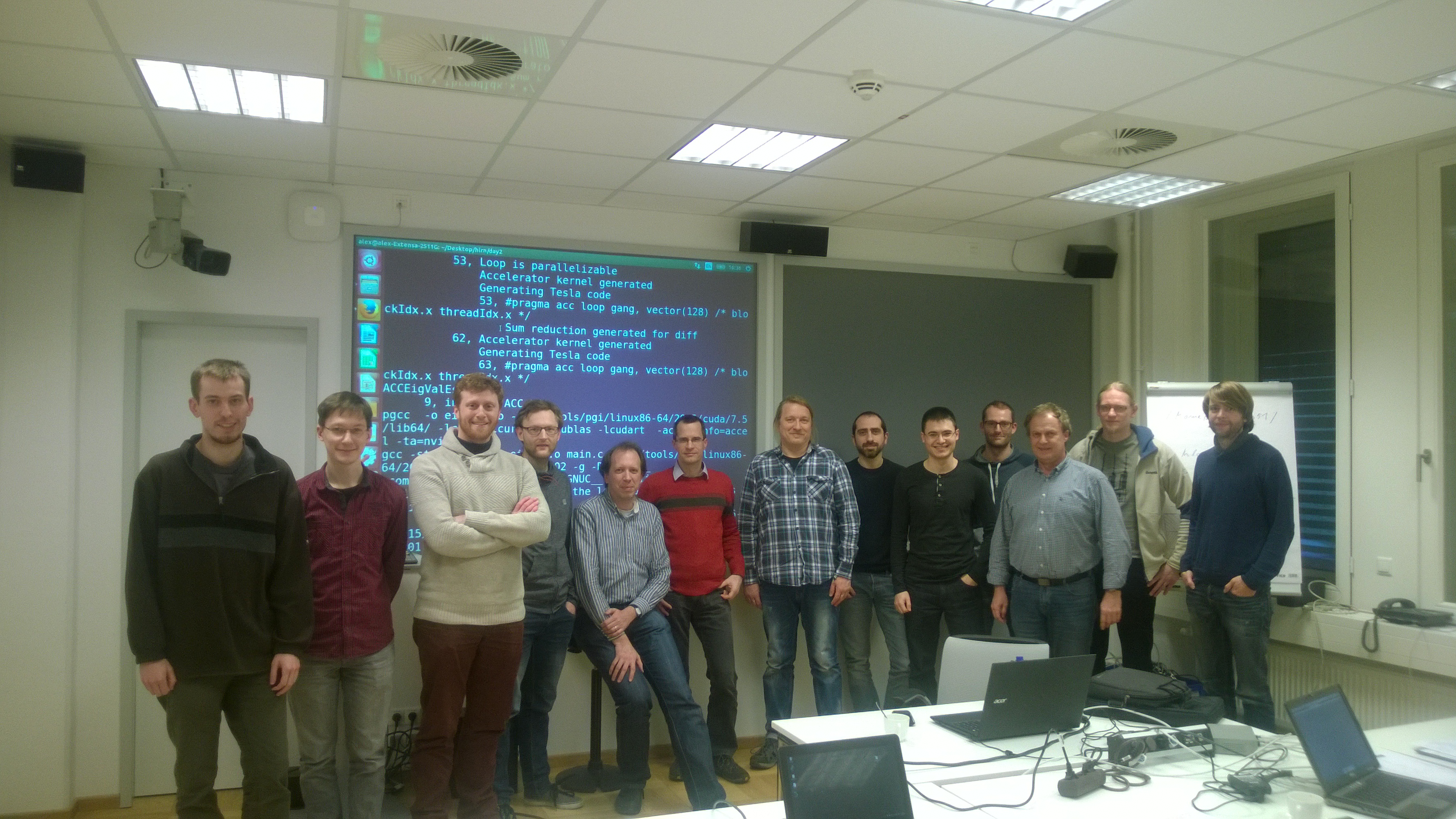 OpenACC workshop at HLRN