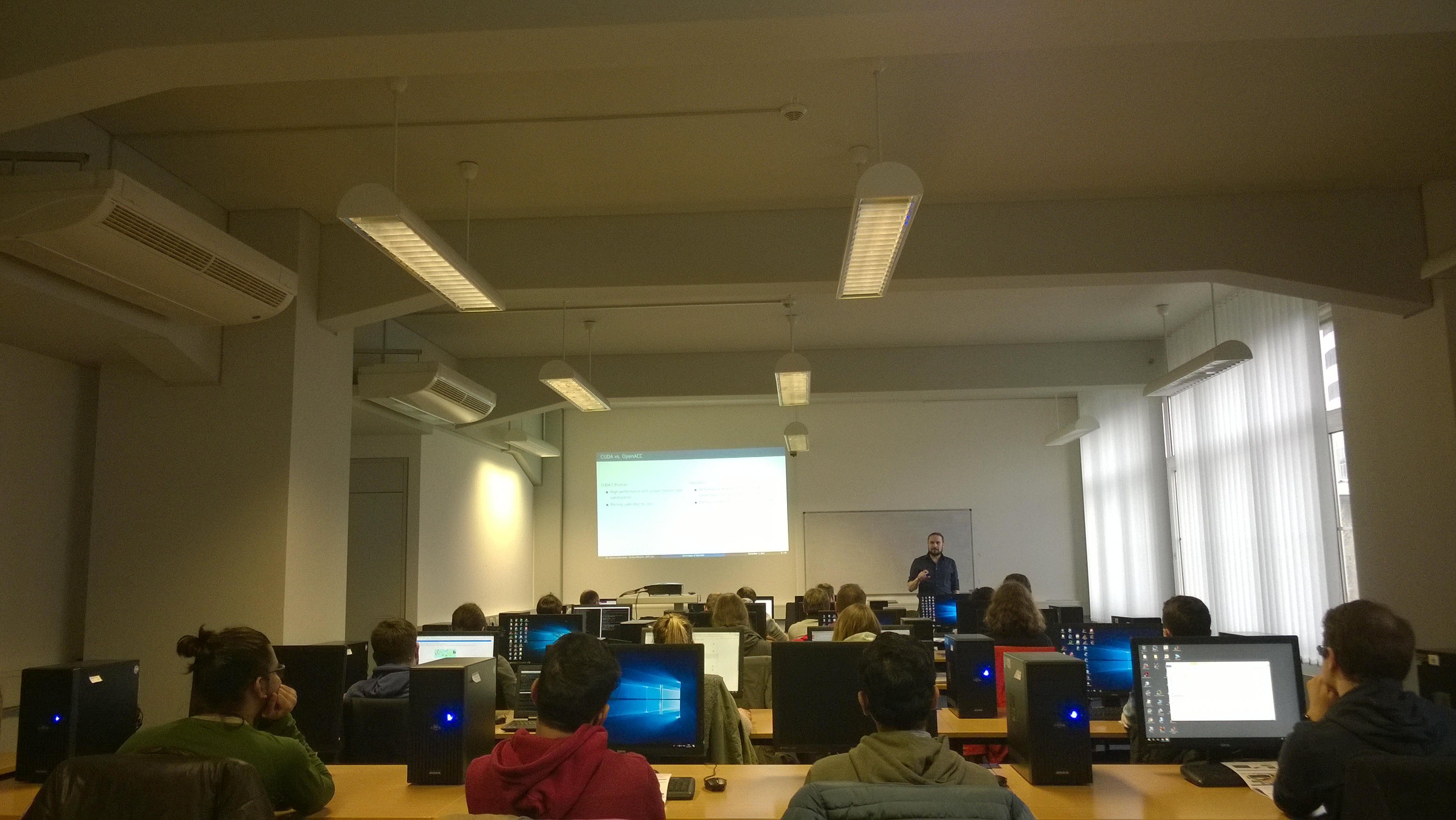 2-day OpenACC training course at Universität Jena